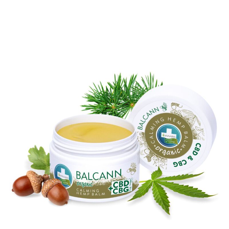Balcann CBD + CBG – Bálsamo Orgánico de Cannabis – 50 ml