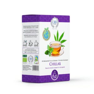 Infusión Ecológica de Cáñamo · Chillax – CBD Cure