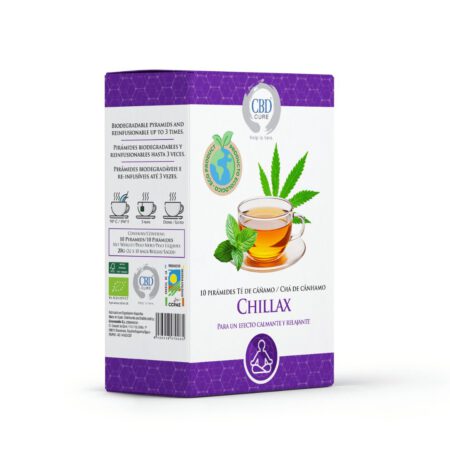 Infusión Ecológica de Cáñamo · Chillax – CBD Cure