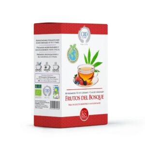 Infusión Ecológica de Cáñamo · Frutas del Bosque – CBD Cure