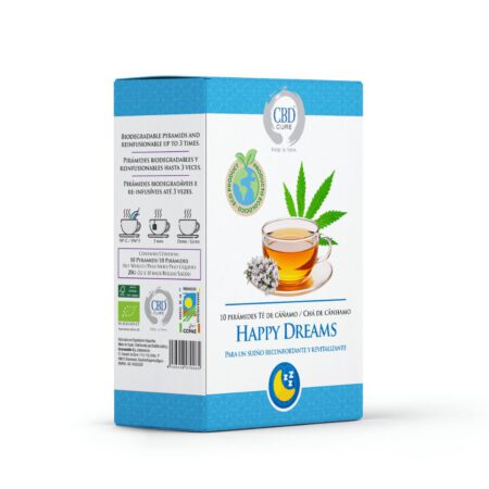 Infusión Ecológica de Cáñamo · Happy Dreams – CBD Cure