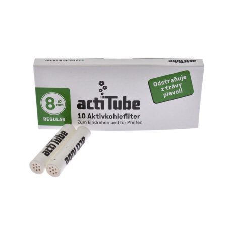 ActiTube Filtros de Carbón Activado – 8 mm – Caja de 10 unidades